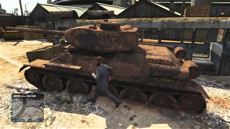 Secret Vehicle Ww2 Tank In Gta5 Online Grand Theft Auto 5 Youtube