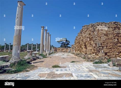 Salamis Is An Ancient Greek City State On The East Coast Of Cyprus At