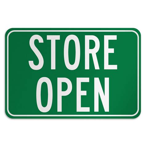 Store Open American Sign Company