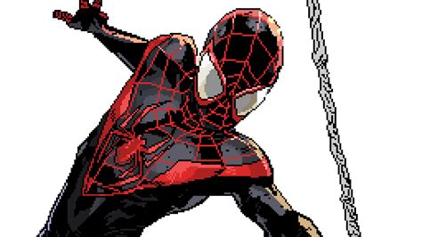 Ultimate Comics Spider Man Miles Morales Creating Art Fuse Beads