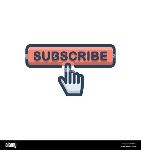 Illustration For Subscribe Stock Vector Image And Art Alamy