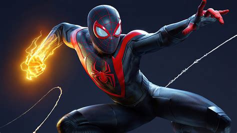 Miles Morales Full Hd Spider Man Wallpaper 4k Marvel S Spider Man Vrogue