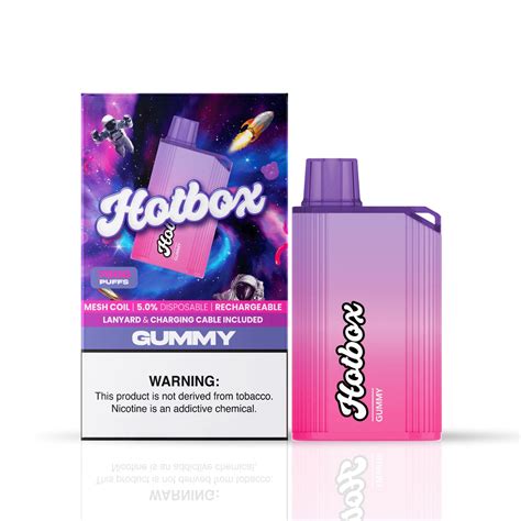 Hotbox 7500 Puff Disposable Vape Gummy The Puff Brands