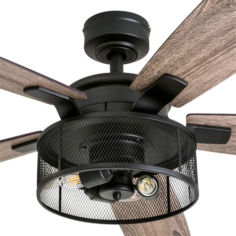 Indoor ceiling fans vs outdoor ceiling fans. Black Friday Honeywell Ceiling Fans 50614 01 Carnegie LED ...
