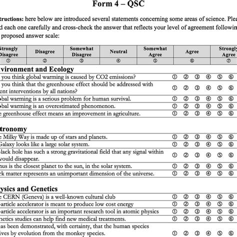 The Big Five Questionnaire In English Download Scientific Diagram