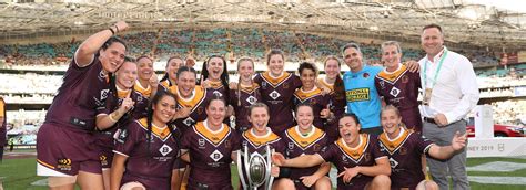 A set small text size. NRLW grand final 2020: Brisbane Broncos, Kelvin Wright ...