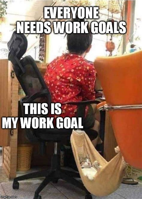 Everyone Needs Work Goals Imgflip