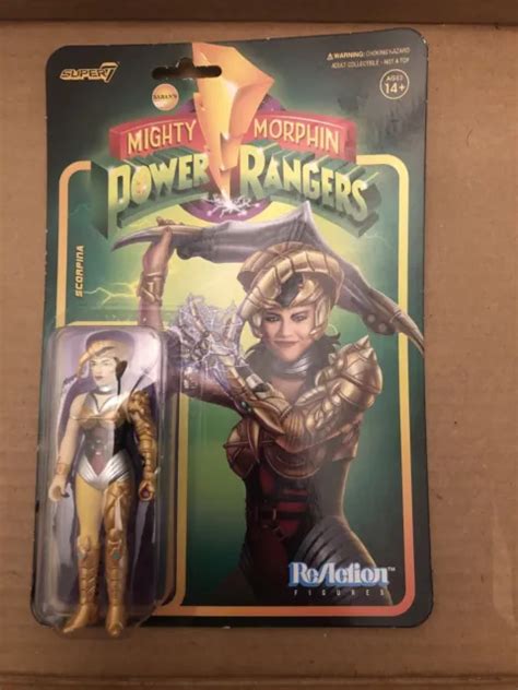 Super Scorpina Mighty Morphin Power Rangers Reaction Figure