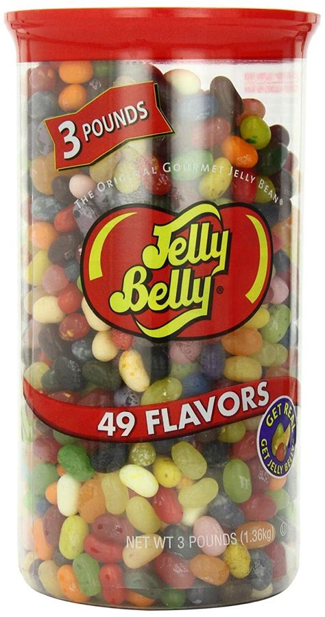 Jelly Belly Jelly Beans Assorted Flavors 3 Lb Tub
