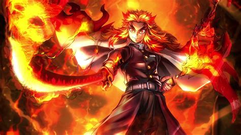 Demon Slayer ~ Rengoku Wallpaper Engine Youtube
