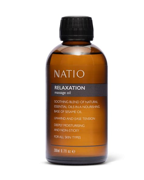 Relaxation Massage Oil Natio