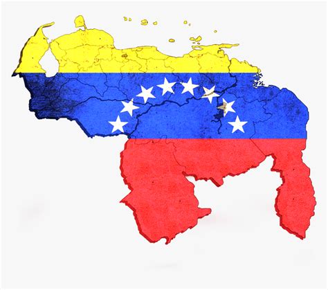 Mapa De Venezuela Color De La Bandera Psd Vector Graphic Clipart Best