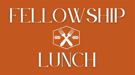 Fellowship Lunch Ggwo Church Baltimore