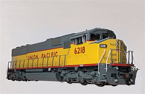 Athearn Genesis 20 Emd Sd60m “triclops” Locomotive Railroad Model