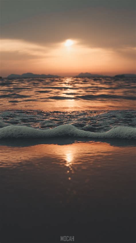294268 Horizon Sea Water Sunset Sunrise Apple Iphone 6 Wallpaper