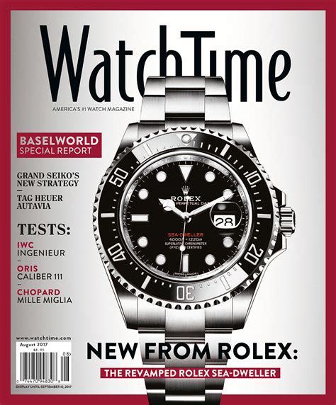 Watchtimes July August Issue Features Baselworld 2017 Special Report Tag Heuer Autavia Review