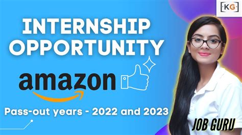 Amazon Hiring Interns Youtube