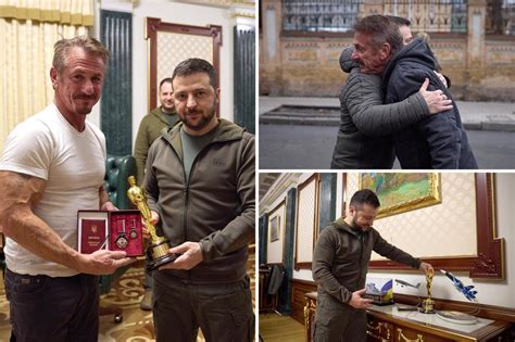 New York Post On Twitter Sean Penn Gives Zelensky His Oscar Until Ukraine Wins War