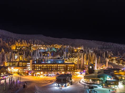 Village By Night Big White Ski Resort Ltd