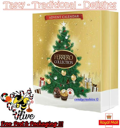 2022 Christmas Advent Calendar Milk Chocolate Lindt Cadbury Kinder Ferrero Ebay