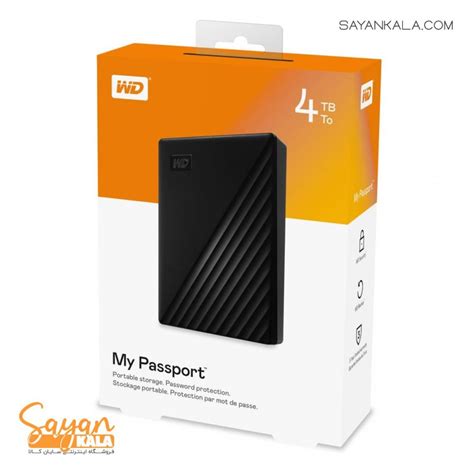 هارداکسترنال وسترن دیجیتال مدل Western Digital 4tb My Passport سایان کالا