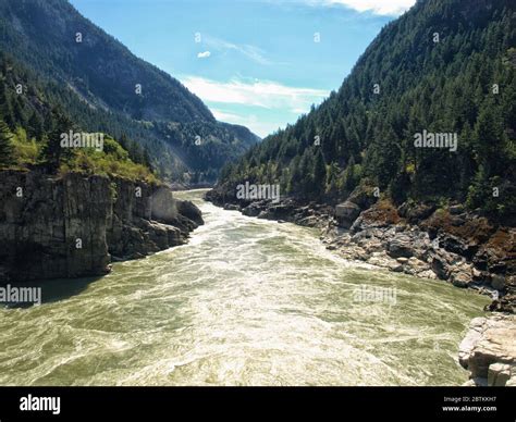 Rapids At Hells Gate On The Fraser River Hi Res Stock Photography And