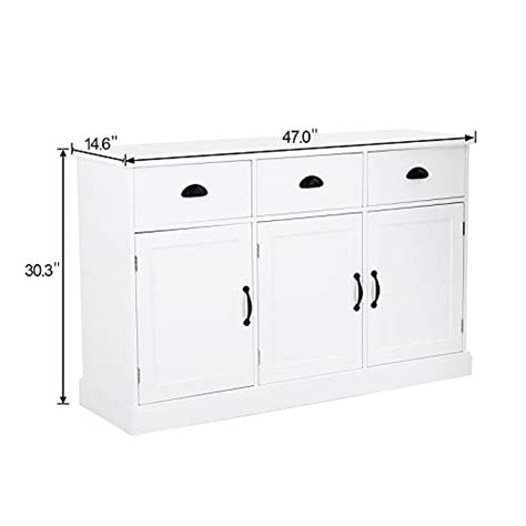 Sophia And William Sideboard Buffet Server Storage Cabinet Organizer With