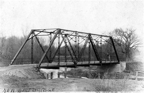 Historic Warren Through Truss Bridge Near Madelia History Handbook