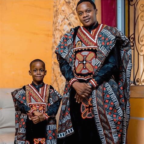 Cameroon Traditional Men Wear Mens Attire Toghu Cameroon Clothing