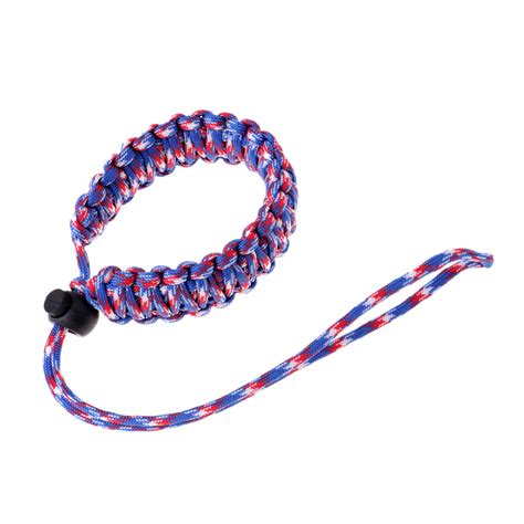 Braided paracord keychain for sale. Braided Paracord Adjustable Camera Wrist Strap Lanyard Bracelet Outdoor | eBay
