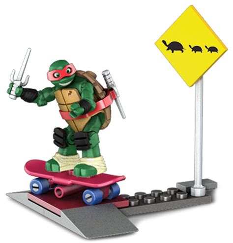 Jucarie Mega Bloks Teenage Mutant Ninja Turtles Raph Skate Training