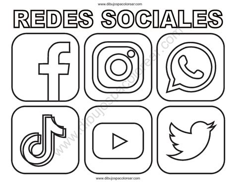 Facebook Logos De Redes Sociales Para Colorear The Best Porn Website