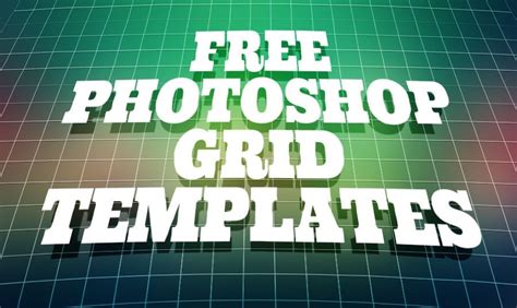 Photoshop Grid Templates Designing Through The Line Monsterpost