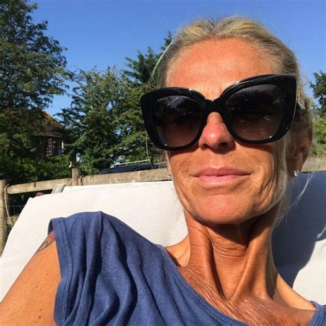 Ulrika Jonsson Strips Topless For Suns Out Bums Out Snap In Red Hot
