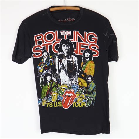 Every stone builds a masterpiece. Vintage Rolling Stones World Wide 1978 Tour Shirt | WyCo ...