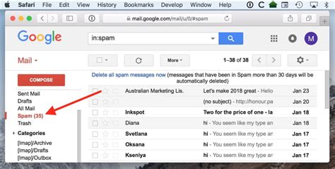 You'd better check both the windows default downloads folder and your specified downloads folder. How to Stop Email to Drop into SPAM Folder in Gmail ...