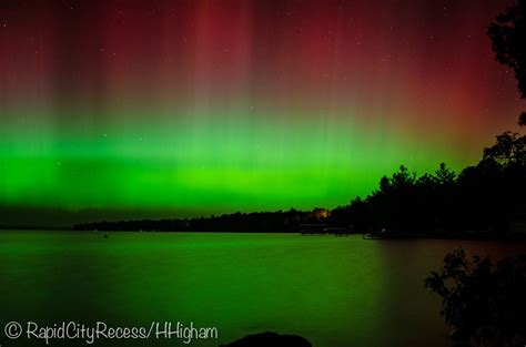 Aurora Borealis Michigan In Pictures Northern Lights Northern