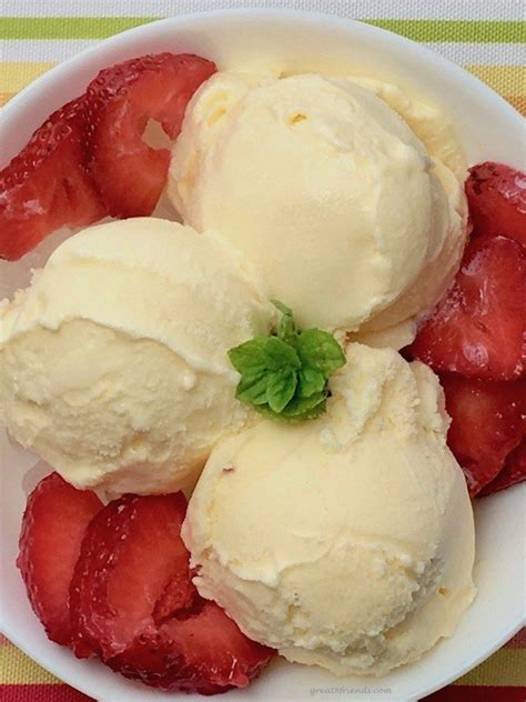 Homemade Vanilla Ice Cream Recipe Great Eight Friends Recipe