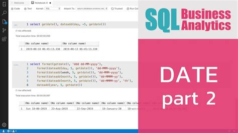 สอน SQL เบื้องต้น: การใช้ฟังก์ชันด้านวันที่ GETDATE(), DATEDIFF ...