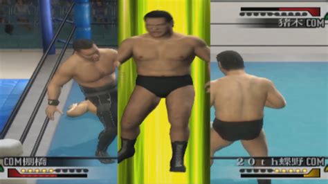 Wrestle Kingdom Gameplay Antonio Inoki Vs Hiroshi Tanahashi Vs