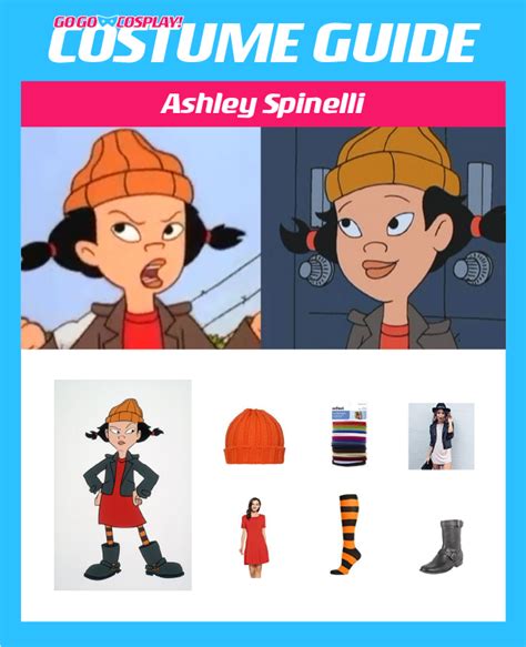 Ashley Spinelli Costume Guide Go Go Cosplay Spinelli Costume