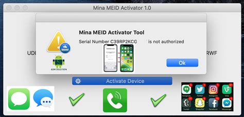 MEID Untethered ICloud Bypass Full Signal Calls IMessage Facetime