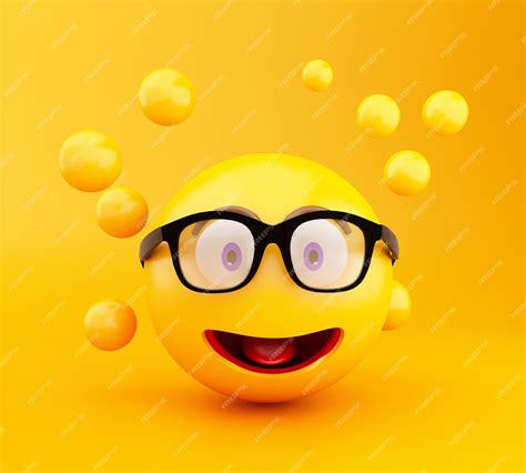 Iconos De Emoji 3d Con Expresiones Faciales Foto Premium