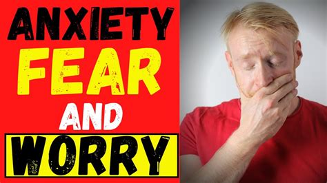 Prayer For Anxiety Fear And Worry Youtube