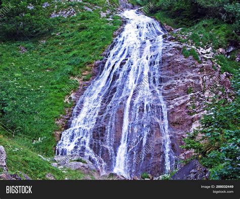 Karst Source Waterfall Image And Photo Free Trial Bigstock