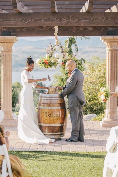 Nailing Your Vows Into A Box Tsillian Cellars Winery Clane Gessel