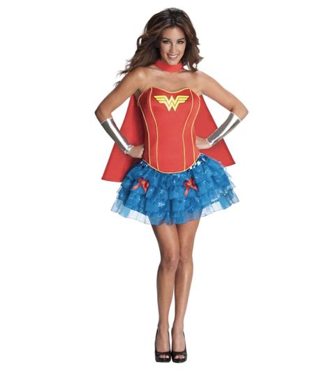Dc Comics Wonder Woman Flirty Costume Superhero Costumes