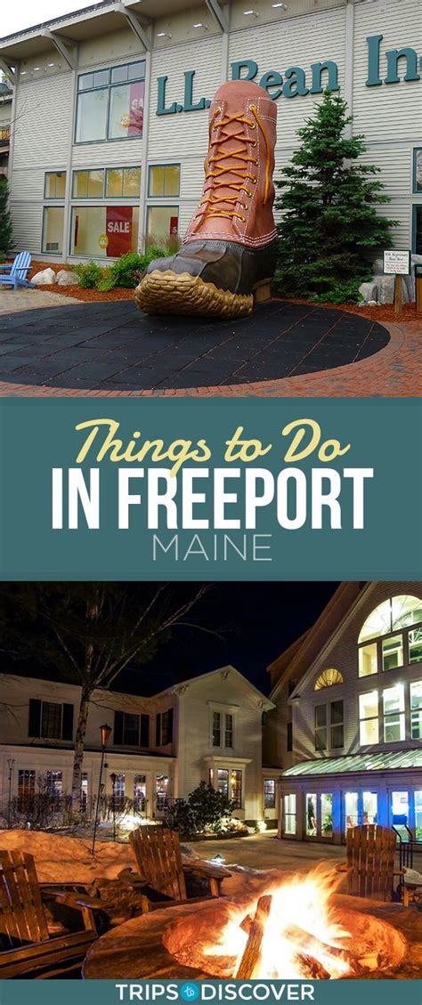 Freeport Is A Quintessential Coastal Town In New England Traditional