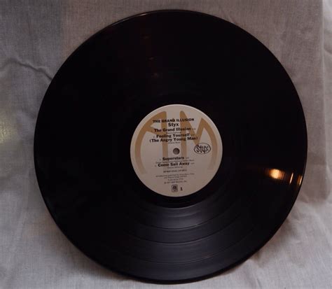 Styx The Grand Illusion 12 Vintage Vinyl Record Album Lp 33 Rpm Rock
