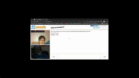 going on omegle youtube